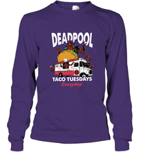 Load image into Gallery viewer, Marvel Deadpool Taco Tuesday Everyday Long Sleeve T-Shirt
