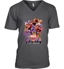 Load image into Gallery viewer, Marvel Rising Secret Warriors Hero Action Pose Collage Men's V-Neck

