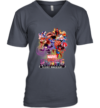 Load image into Gallery viewer, Marvel Rising Secret Warriors Hero Action Pose Collage Men's V-Neck
