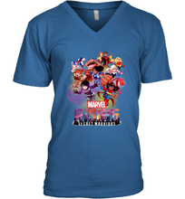 Load image into Gallery viewer, Marvel Rising Secret Warriors Hero Action Pose Collage Men's V-Neck
