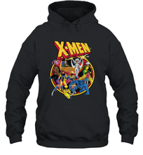 Load image into Gallery viewer, Marvel X Men Animated Series Retro 90s Hooded Sweatshirt
