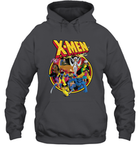 Load image into Gallery viewer, Marvel X Men Animated Series Retro 90s Hooded Sweatshirt
