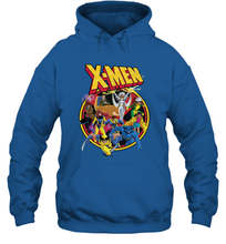 Load image into Gallery viewer, Marvel X Men Animated Series Retro 90s Hooded Sweatshirt
