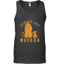 Load image into Gallery viewer, Disney Lion King Simba Strong Like Mufasa Men's Tank Top
