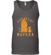 Load image into Gallery viewer, Disney Lion King Simba Strong Like Mufasa Men's Tank Top
