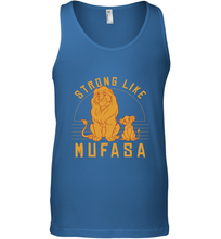Load image into Gallery viewer, Disney Lion King Simba Strong Like Mufasa Men's Tank Top
