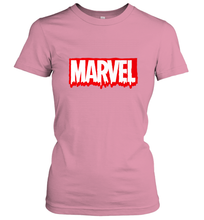 Load image into Gallery viewer, Marvel Logo Melting Letters Halloween Women's T-Shirt
