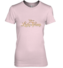 Load image into Gallery viewer, Disney Lady and the Tramp Logo Women's Premium T-Shirt
