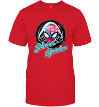 Load image into Gallery viewer, Marvel Rising Secret Warriors Ghost Spider Portrait Badge Men's T-Shirt
