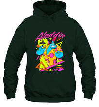 Load image into Gallery viewer, Disney Aladdin Genie In A Shirt Retro Abstract Hooded Sweatshirt
