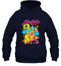 Load image into Gallery viewer, Disney Aladdin Genie In A Shirt Retro Abstract Hooded Sweatshirt
