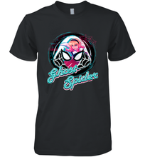 Load image into Gallery viewer, Marvel Rising Secret Warriors Ghost Spider Portrait Badge Men's Premium T-Shirt
