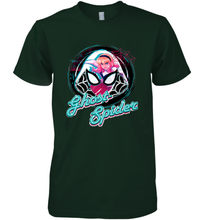 Load image into Gallery viewer, Marvel Rising Secret Warriors Ghost Spider Portrait Badge Men's Premium T-Shirt

