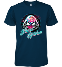 Load image into Gallery viewer, Marvel Rising Secret Warriors Ghost Spider Portrait Badge Men's Premium T-Shirt
