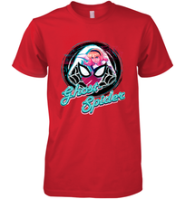 Load image into Gallery viewer, Marvel Rising Secret Warriors Ghost Spider Portrait Badge Men's Premium T-Shirt
