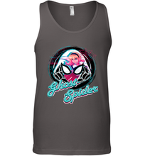 Load image into Gallery viewer, Marvel Rising Secret Warriors Ghost Spider Portrait Badge Men's Tank Top
