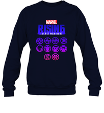 Load image into Gallery viewer, Marvel Rising Secret Warriors Hero Emblem Logo Crewneck Sweatshirt
