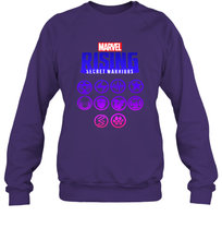 Load image into Gallery viewer, Marvel Rising Secret Warriors Hero Emblem Logo Crewneck Sweatshirt
