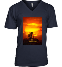 Load image into Gallery viewer, Disney The Lion King Live Action Movie Poster Men's V-Neck
