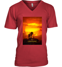 Load image into Gallery viewer, Disney The Lion King Live Action Movie Poster Men's V-Neck
