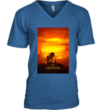 Load image into Gallery viewer, Disney The Lion King Live Action Movie Poster Men's V-Neck
