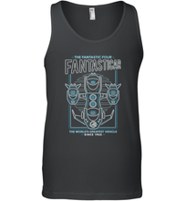 Load image into Gallery viewer, Marvel Fantastic Four Fantasticar Neon Lights Men's Tank Top
