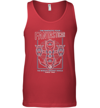 Load image into Gallery viewer, Marvel Fantastic Four Fantasticar Neon Lights Men's Tank Top

