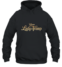 Load image into Gallery viewer, Disney Lady and the Tramp Logo Hooded Sweatshirt
