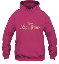 Load image into Gallery viewer, Disney Lady and the Tramp Logo Hooded Sweatshirt
