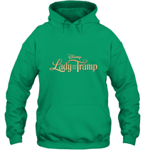 Load image into Gallery viewer, Disney Lady and the Tramp Logo Hooded Sweatshirt

