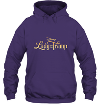 Load image into Gallery viewer, Disney Lady and the Tramp Logo Hooded Sweatshirt
