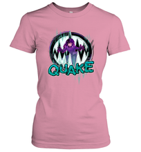 Load image into Gallery viewer, Marvel Rising Secret Warriors Quake Action Pose Logo Women's T-Shirt
