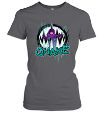 Load image into Gallery viewer, Marvel Rising Secret Warriors Quake Action Pose Logo Women's T-Shirt
