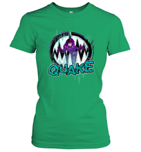 Load image into Gallery viewer, Marvel Rising Secret Warriors Quake Action Pose Logo Women's T-Shirt
