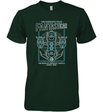 Load image into Gallery viewer, Marvel Fantastic Four Fantasticar Neon Lights Men's Premium T-Shirt
