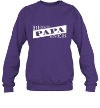 Load image into Gallery viewer, Best Papa Ever  Father's Day Crewneck Sweatshirt
