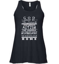 Load image into Gallery viewer, A shirt about Autism Women's Racerback Tank
