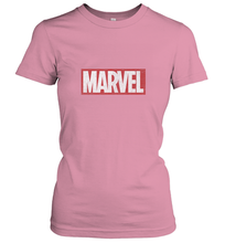 Load image into Gallery viewer, Marvel Classic Distressed Logo Women's T-Shirt
