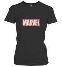 Load image into Gallery viewer, Marvel Classic Distressed Logo Women's T-Shirt
