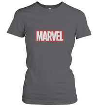 Load image into Gallery viewer, Marvel Classic Distressed Logo Women's T-Shirt
