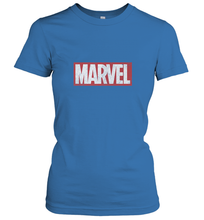 Load image into Gallery viewer, Marvel Classic Distressed Logo Women's T-Shirt
