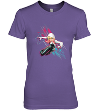 Load image into Gallery viewer, Marvel Rising Secret Warriors Ghost Spider Action Pose Women's Premium T-Shirt
