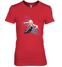 Load image into Gallery viewer, Marvel Rising Secret Warriors Ghost Spider Action Pose Women's Premium T-Shirt
