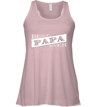 Load image into Gallery viewer, Best Papa Ever  Father's Day Women's Racerback Tank
