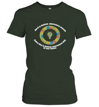 Load image into Gallery viewer, April is autism awareness month , Every day is Autism awareness day in our home AutismT shirt Women's T-Shirt
