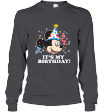 Load image into Gallery viewer, Disney Mickey Mouse It�s My Birthday Long Sleeve T-Shirt

