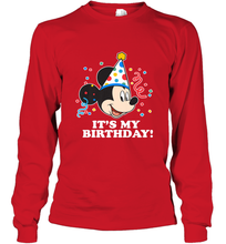 Load image into Gallery viewer, Disney Mickey Mouse It�s My Birthday Long Sleeve T-Shirt
