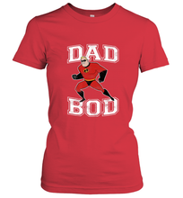 Load image into Gallery viewer, Disney Pixar Incredibles Mr. Incredible Dad Bod Portrait Women's T-Shirt

