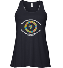 Load image into Gallery viewer, April is autism awareness month , Every day is Autism awareness day in our home AutismT shirt Women's Racerback Tank
