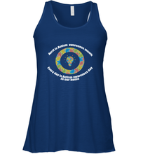 Load image into Gallery viewer, April is autism awareness month , Every day is Autism awareness day in our home AutismT shirt Women's Racerback Tank

